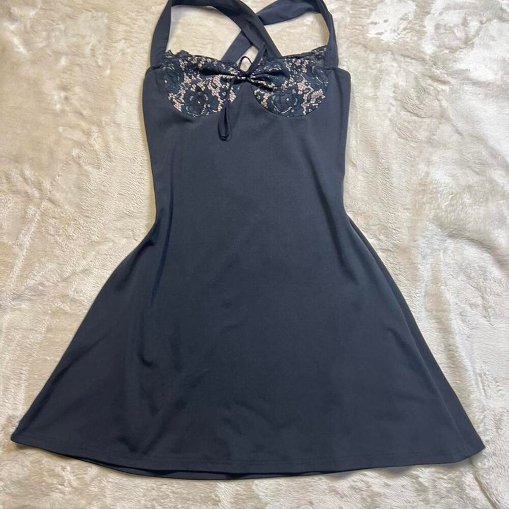 Black mini dress size medium